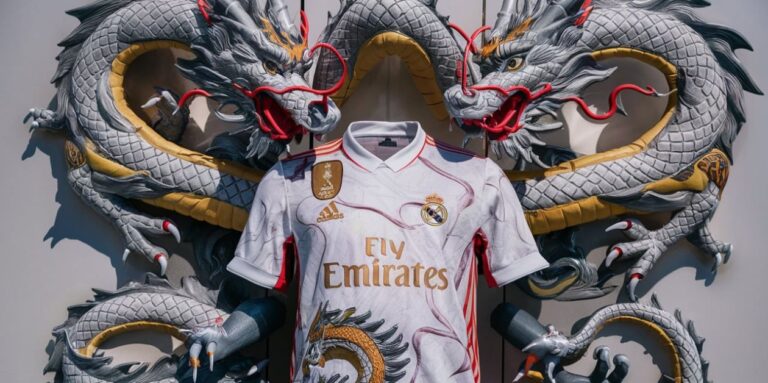 Dragon Design Real Madrid Shirt