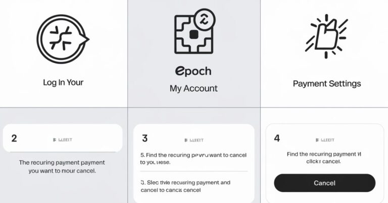 how to cancel epoch payment