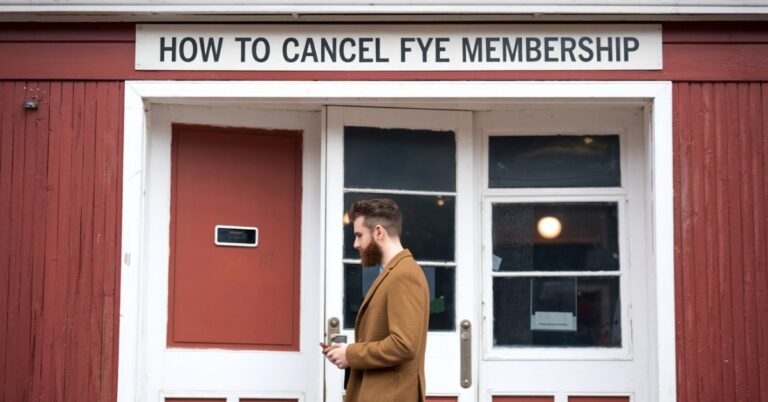 how to cancel fye membership