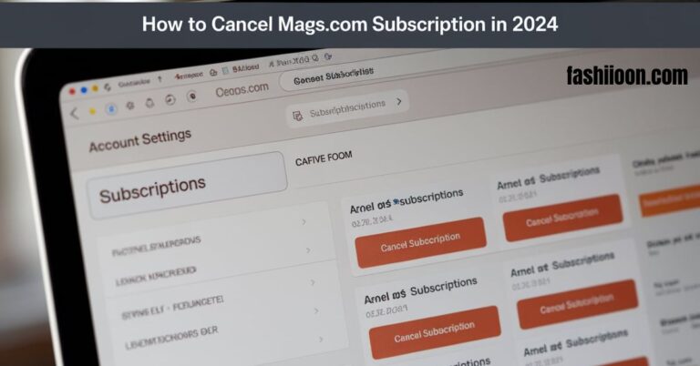 how to cancel mags com subscription