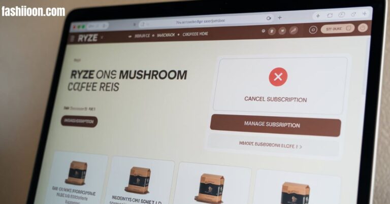 how to cancel ryze mushroom coffee subscription